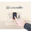 QR Lockbox Tan Large Size - Image 2