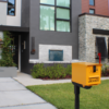 QR Lockbox Medium  Yellow Pole Mountable - Image 5